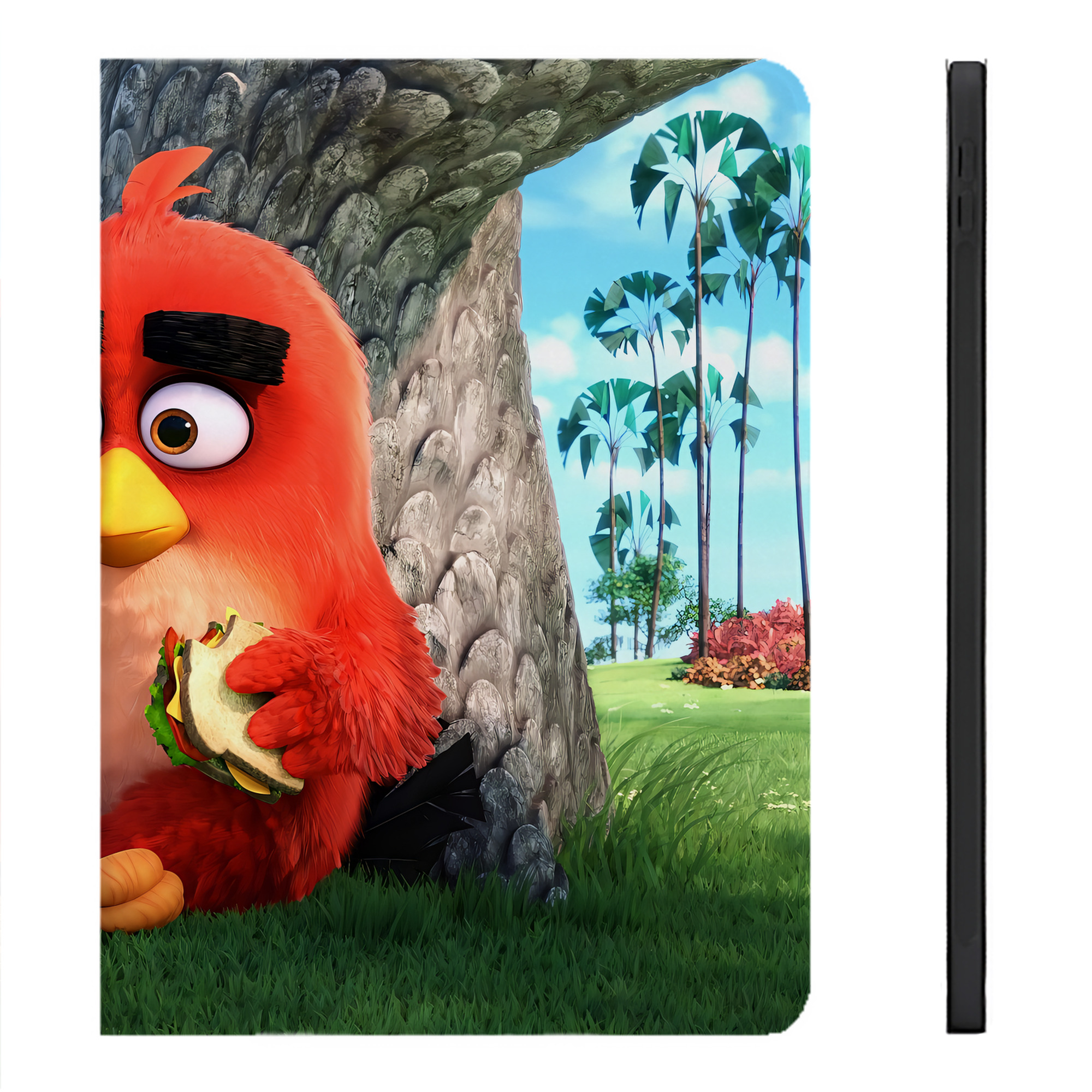 （画像用） Angry Birds アングリーバード IPadケース ペンホルダー付き ブックスタイルデザイン